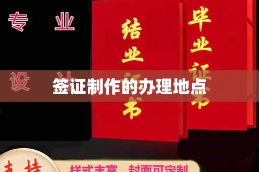 阿莲签证制作的办理地点