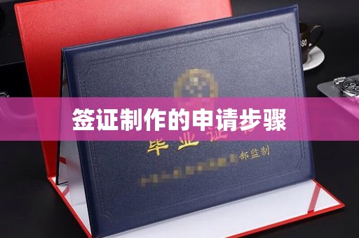 阿莲签证制作的申请步骤