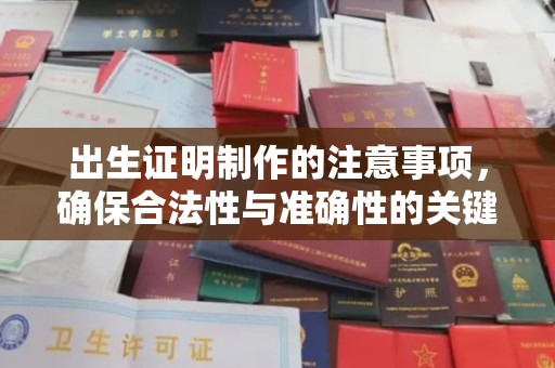 阿莲出生证明制作的注意事项，确保合法性与准确性的关键步骤