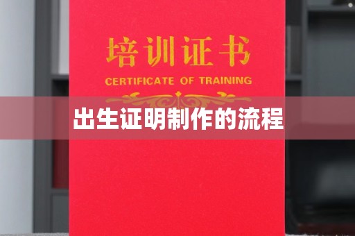 阿莲出生证明制作的流程