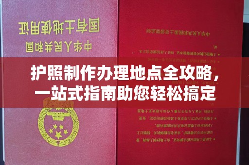 阿莲护照制作办理地点全攻略，一站式指南助您轻松搞定